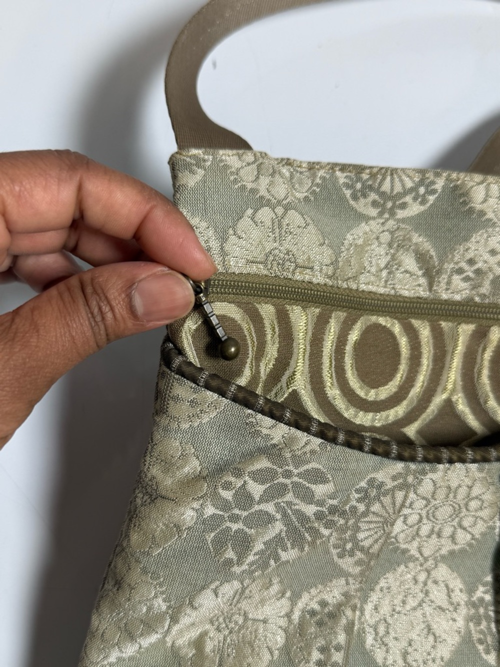 Maruca "Busy Body" Handmade In Boulder Co. Crossbody Handbag Boho Floral - Picture 3 of 10